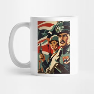 Soviet soldiers art Mug